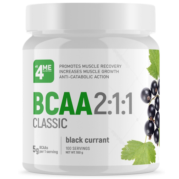 BCAA 200 г смородина all4ME